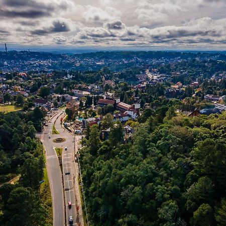 Alpes Da Montanha 203 - Ap Novo Junto Ao Centro De Gramado + Garagem 아파트 외부 사진